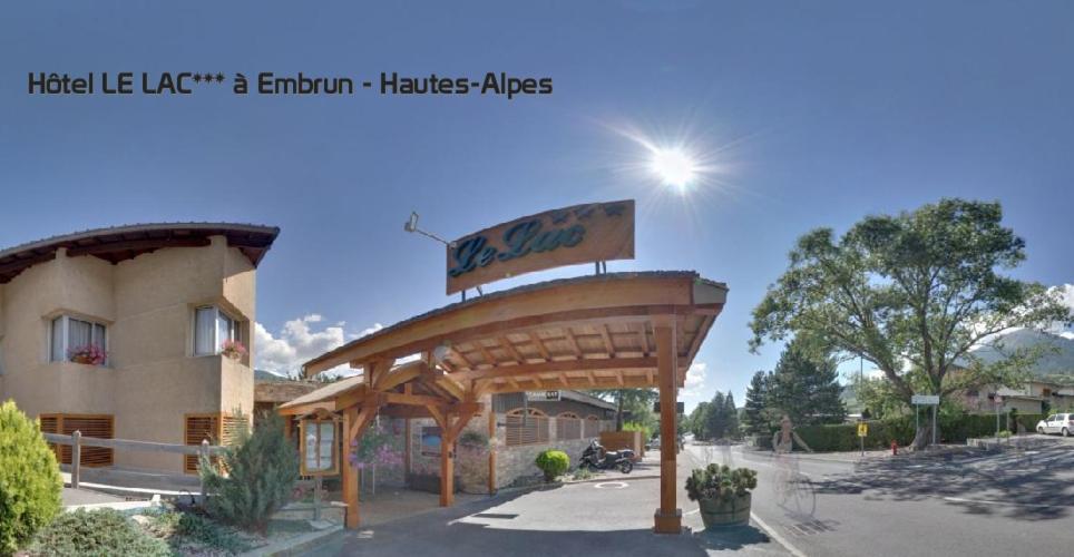 Logis Hotel Le Lac Embrun Bagian luar foto